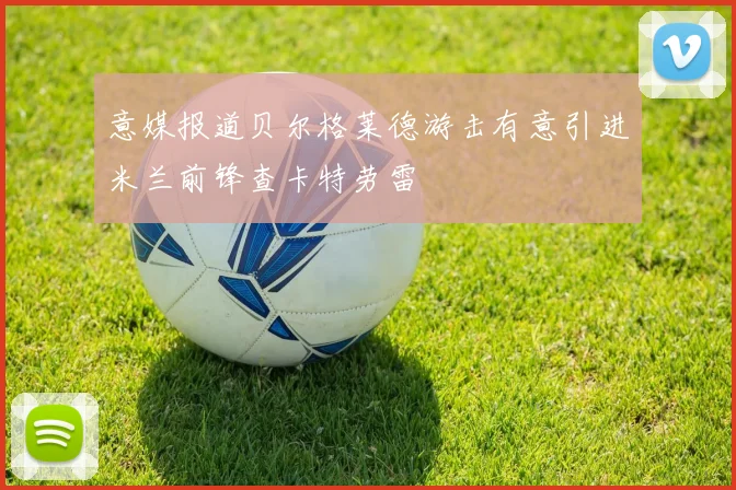 意媒报道贝尔格莱德游击有意引进米兰前锋查卡特劳雷